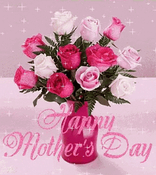 Happy Mothers Day Quotes Shiny Bouquet GIF