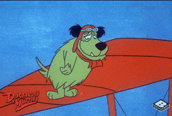 Happy Muttley Up In The Air GIF