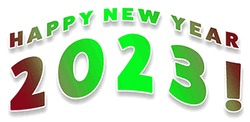 Happy New Year 2022 Bye Hello 2023 GIF