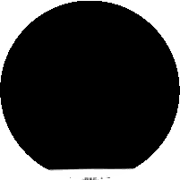 Happy New Year 2024 Sign In Black Circle Sticker