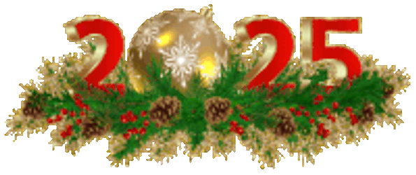 Happy New Year 2025 Sticker GIF