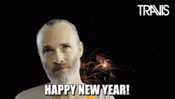 Happy New Year Funny Singer Fran Healy GIF