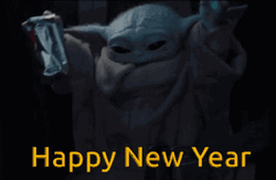 Happy New Year Meme Yoda GIF