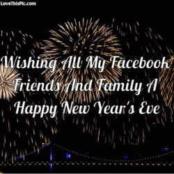 Happy New Year Wishes All My Family GIF