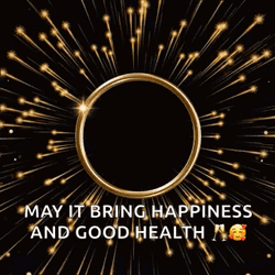 Happy New Year Wishes Happiness And Good Health GIF