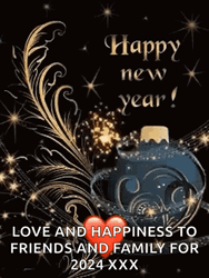 Happy New Year Wishes To Friends And Family GIF