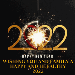 Happy New Years And Healthy 2022 GIF