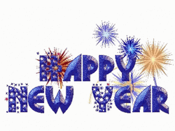 Happy New Years Artwork Greetings GIF