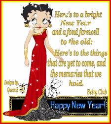 Happy New Years Betty Boop GIF