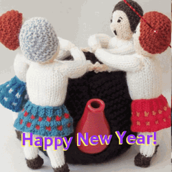 Happy New Years From TeaCosyFolk GIF