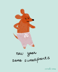 Happy New Years Same Sweatpants GIF