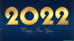 Happy New Years Simple Greetings GIF