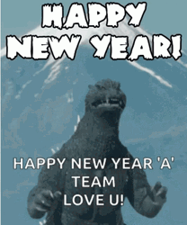 Happy New Years Team Love U GIF