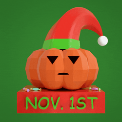 Happy November 1St Pumpkin Releasing Candies GIF