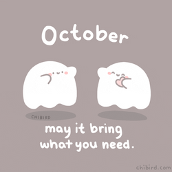 Happy October May It Bring What You Need GIF