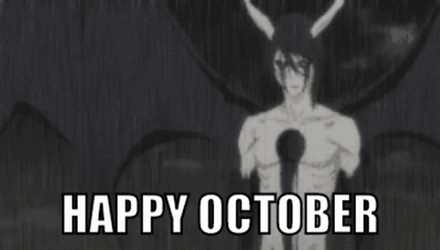 Happy October Ulquiora Cifer GIF