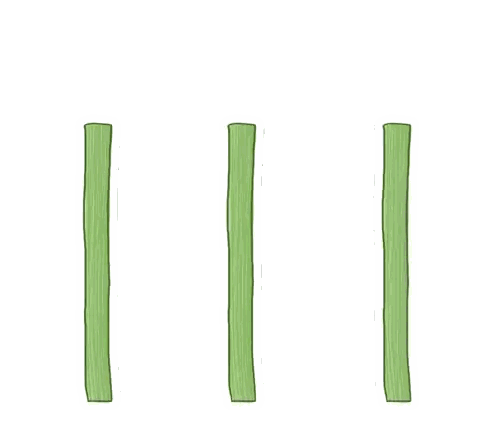 Happy Palm Sunday Sticker With Crosses Sticker