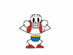 Happy Papyrus Spooky Month Dance GIF