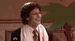 Happy Passover Andy Samberg  GIF