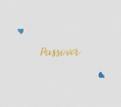 Happy Passover Star Of David Flowers GIF