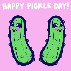 Happy Pickle Day GIF