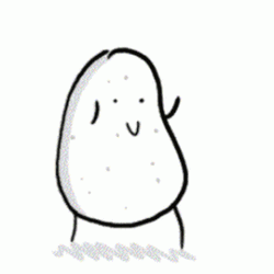 Happy Potato GIF