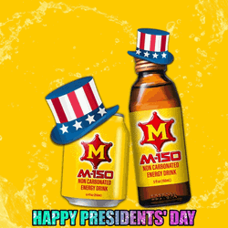 Happy Presidents Day M-150 GIF