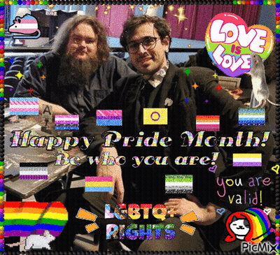 Happy Pride Month Be Who You Are LGBTQ Rights GIF