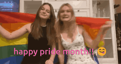 Happy Pride Month Teasing Slap GIF