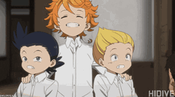 Happy Promised Neverland Anime Kids GIF