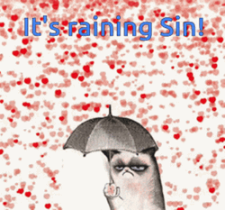 Happy Rainy Monday Raining Sin GIF