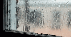 Happy Rainy Monday Window Pane GIF