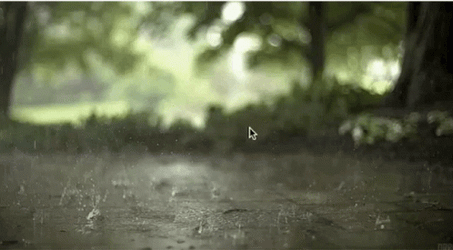 Happy Rainy Sunday Drops GIF