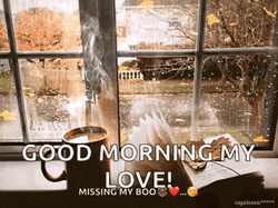 Happy Rainy Sunday Missing My Boo GIF