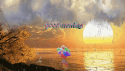 Happy Rainy Sunday Sunrise GIF