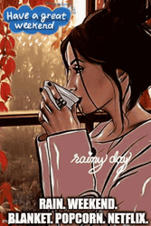 Happy Rainy Weather Sunday GIF