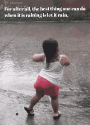 Happy Rainy Wednesday Kid GIF