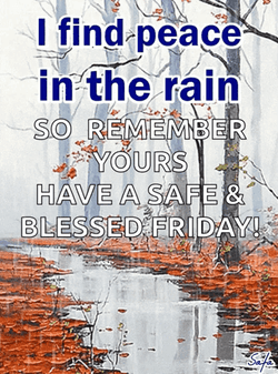 Happy Rainy Wednesday Peace GIF