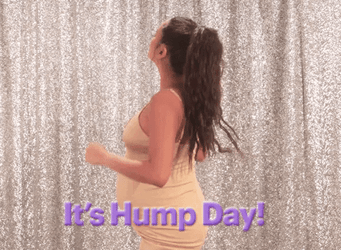 Happy Rainy Wednesday Pregnant Belly GIF