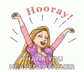 Happy Rapunzel And There Was Much Rejoicing Hooray GIF