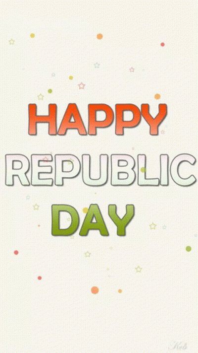 Happy Republic Day Poster GIF