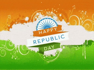 Happy Republic Day Poster GIF