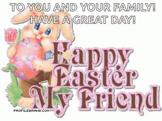 Happy Resurrection Day Happy Easter Friend GIF