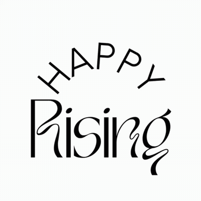 Happy Rising Sun Logo GIF
