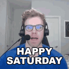 Happy Saturday Dave Olson Greeting Meme GIF