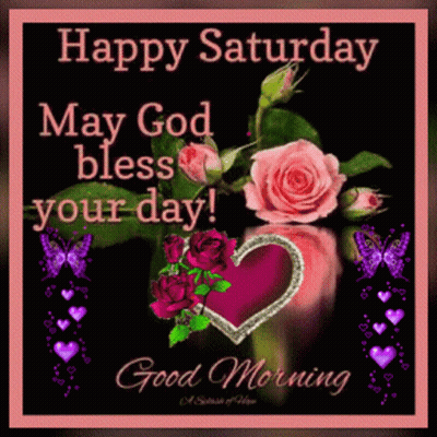 Happy Saturday Good Morning Card GIF