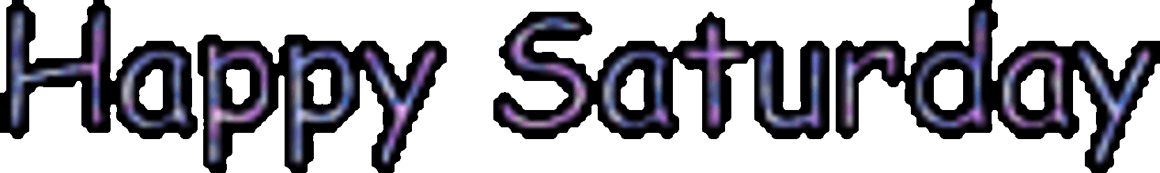 Happy Saturday Sticker GIF