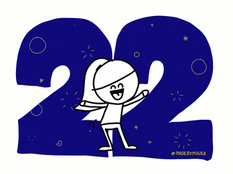 Happy She's Already 22 GIF
