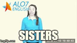 Happy Sisters Day Alo7 English GIF