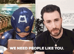 Happy Sisters Day Chris Evans GIF